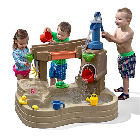Step2 Pump And Splash Discovery Pond Water Table For Toddlers
