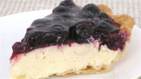 Fresh Blueberry Cheesecake Pie Recipe