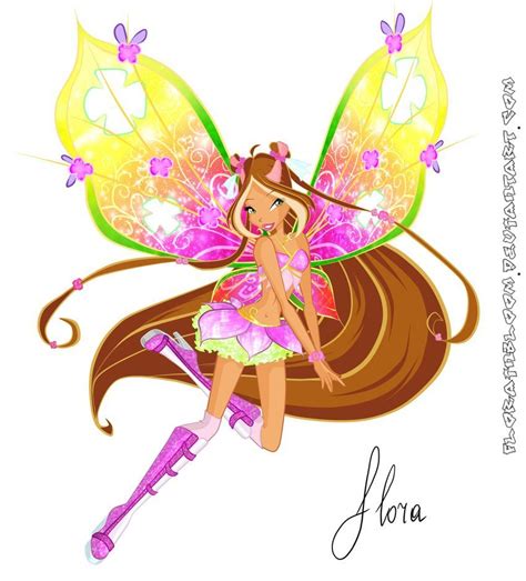 Flora is the guardian fairy of nature from linphea and one of the founding members of the winx club and a former student at alfea college for fairies. flora cute - Winx Club Flora Photo (16369697) - Fanpop