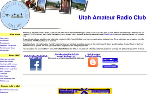 W7sp Utah Amateur Radio Club Resource Detail The