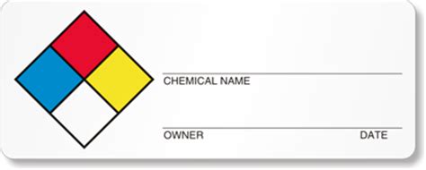 Nfpa label template word : NFPA Labels | NFPA Stickers