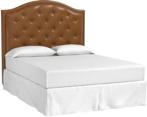 Bassett® Furniture Custom Upholstered Beds Vienna Arched Queen Leather