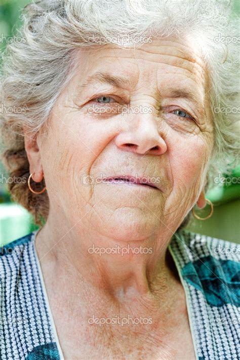 Old Women Face Woman Face