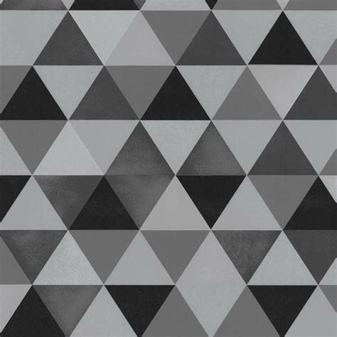 Graphics Alive Modern Geometric Triangles Black And Grey