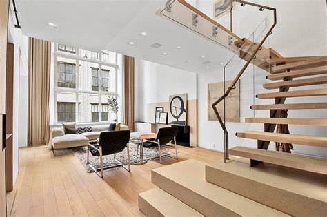 Modern Interior Design Of A Duplex Apartment In New York