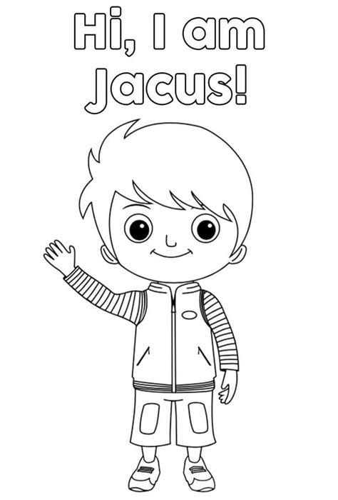 Little Baby Bum Coloring Page Printable Coloring Page For Kids