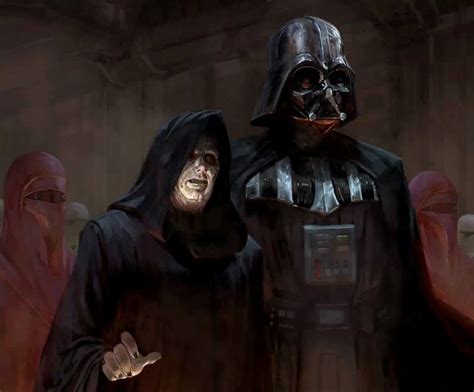 The Emperor And Darth Vader Star Wars Images Star Wars Empire Dark