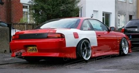 Nissan 200sx S14 And S14a Rear Wide Arch Quarter Panels 50mm Wider