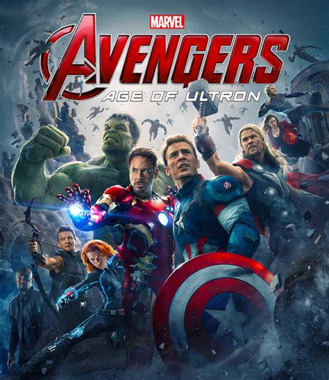 Avengers Age Of Ultron Blu Ray Front Cover By Sachso74 On Deviantart