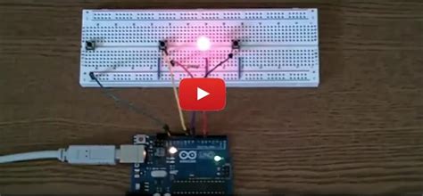 Video How To Use Arduino Push Button Switches To Turn An LED On Off