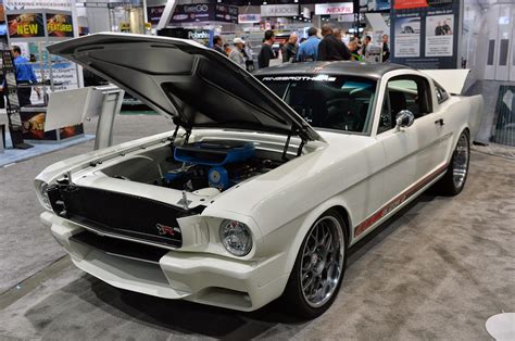 Lux Garage Ring Brothers Carbon Fiber 1965 Ford Mustang Fastback Blizzard