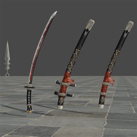 Genshines Weapon Pack Ninja Gaiden 3 Re By Theforgottensaint47