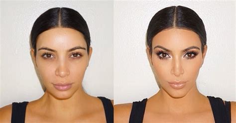 what makeup products does kim kardashian use popsugar beauty