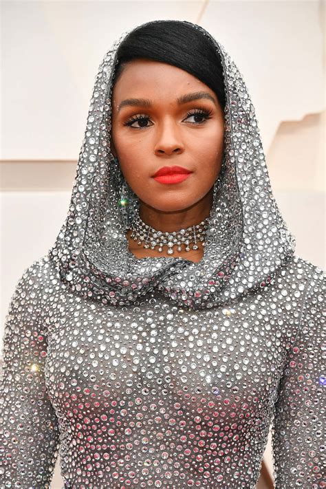 Oscars 2020 Red Carpet Janelle Monáe Sparkles In Gown