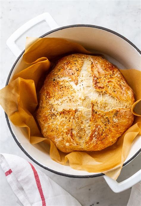 Let us know @acouplecooks or in the comments below. No Knead Dutch Oven Bread (Easy Recipe) - The Simple ...
