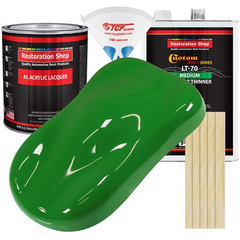 Restoration Shop Vibrant Lime Green Acrylic Lacquer Auto Paint