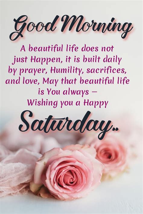 100 Good Morning Saturday Quotes And Saturday Blessings