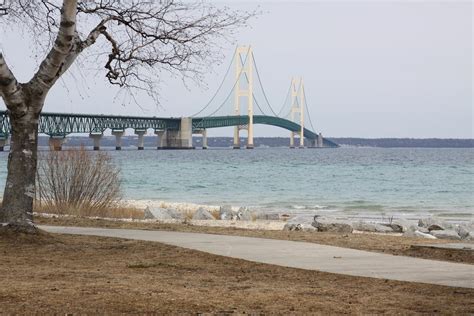 Michigan Exposures 12 Months Of The Mackinac Bridgea Summary
