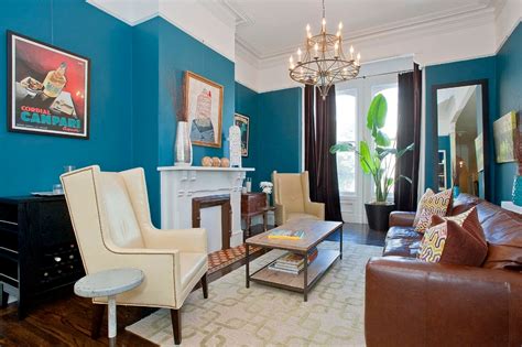20 Blue And Brown Living Room Designs Decorating Ideas