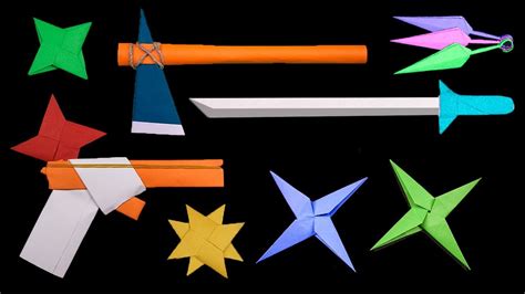 By japhillips87 jan 21, 2015. Top 06 Easy Origami Ninja Star/sword/gun - How to make ...