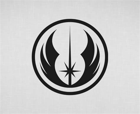 Star Wars Jedi Order Logo Digital Downloadable Printable Svg Eps Dxf
