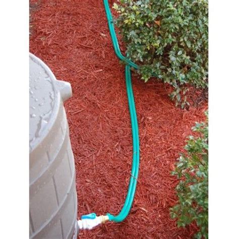 Rain barrels are a great way to save water and money—and making a diy rain barrel the house itself was downright lovely, but what left us awestruck was the backyard. Soaker Hose for Rain Barrel (With images) | Rain barrel ...