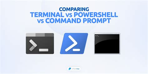 Powershell Vs Terminal Vs Command Prompt Windows 1011