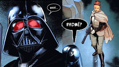 Padme Is Back And Meets With Darth Vadercanon Star Wars Comics