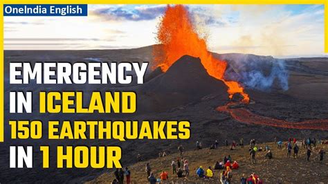 Iceland Declares Emergency As Earthquakes Trigger Potential Volcanic Eruption Oneindia Youtube