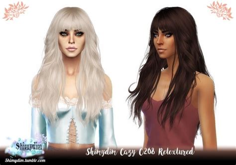 Cazy C208 Hair Retexture Naturals Unnaturals At Shimydim Sims Sims