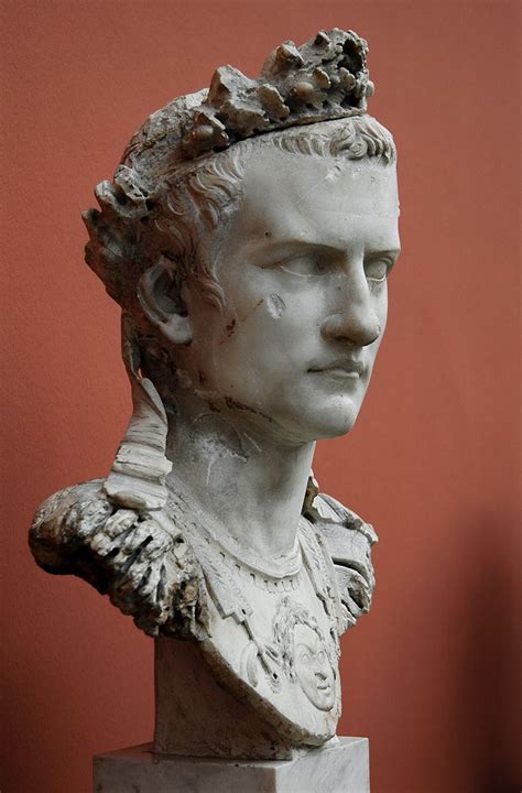 Cuirass Bust Of Caligula Marble 37—41 Ce Copenhagen New Carlsberg