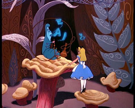 The ten delusions of wonderland. Caterpillar pictures - Alice-in-Wonderland.net