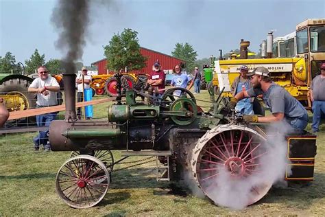 Video Case Steam Tractor Hits The Dyno With 16 Horses