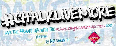 15 campus hotties to be revealed at chalklivemore party starmometer