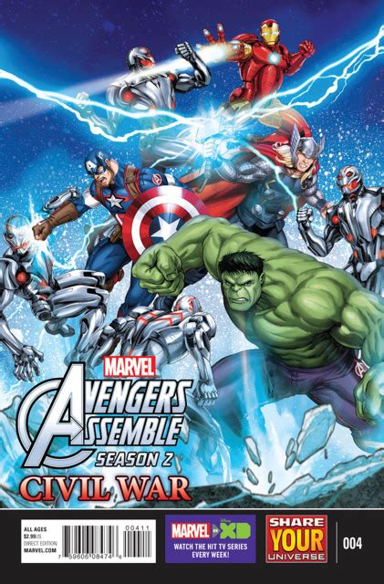 Marvel Universe Avengers Assemble Season 2 Civil War Volume Comic Vine