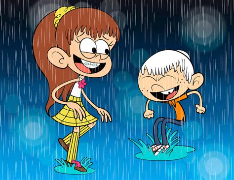 Frames Of Love Luan And Lincoln Loud By Mickeyelric11 On Deviantart