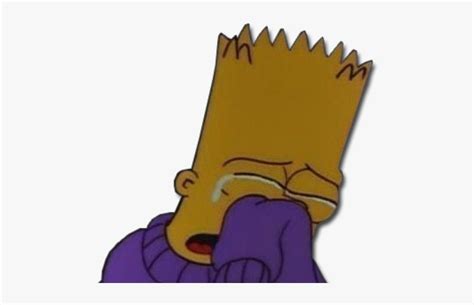 Bart Simpson Png Transparent Images Bart Simpson Meme Sad Png