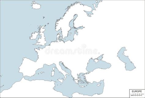 Europa Mapa Wektor Europa Mapa Szkic Wektor Kontur Canstock Porn Sex