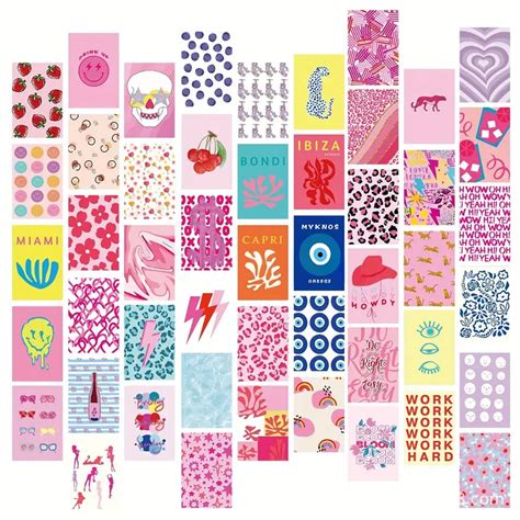 Preppy Aesthetic Pictures Wall Collage Kit Preppy Room Decor Temu