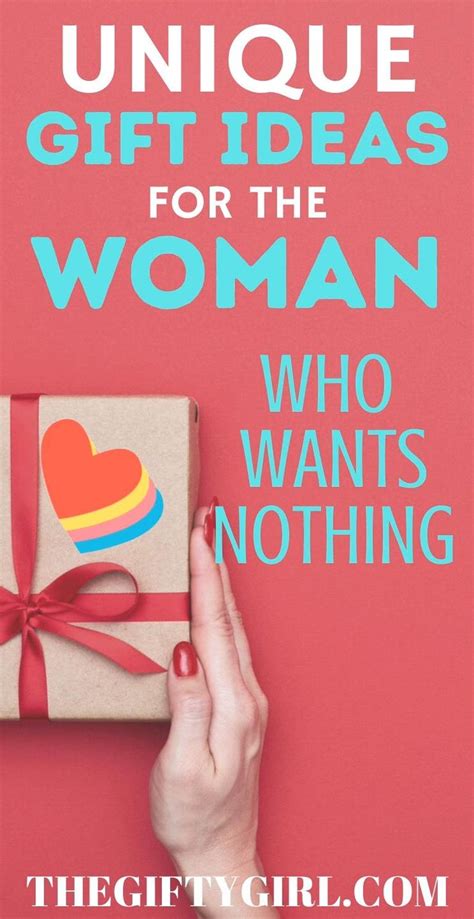 Maybe you would like to learn more about one of these? 30 Amazing Gifts for the Woman Who Wants Nothing [Video ...