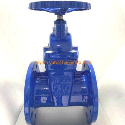 Dn Ductile Iron Gost Russian Resilient Seated Sewage Gate Valve