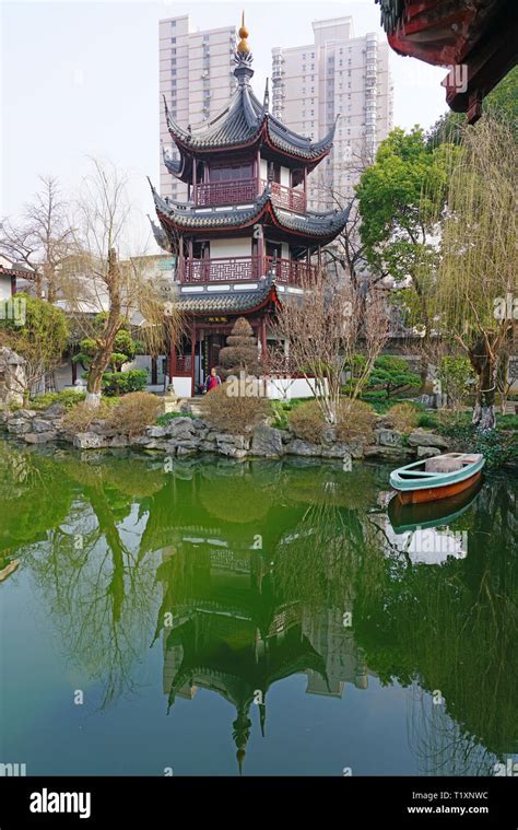 Shanghai China 4 Mar 2019 View Of The Shanghai Confucian Temple