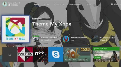 Animatedmoving Background Themes For Xbox One Youtube