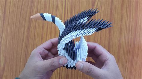 How To Make A Beautiful 3d Origami Swan Easy Step By Step Process