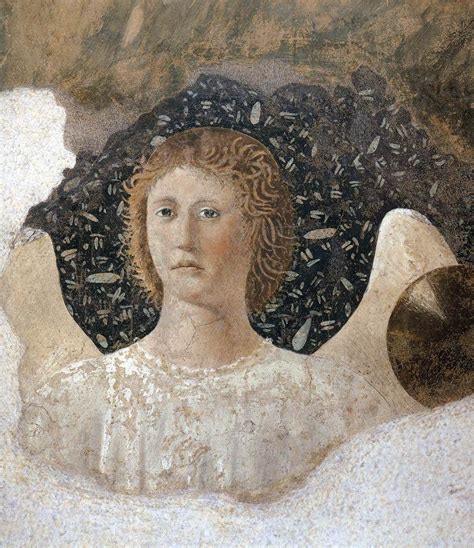 Piero Della Francesca 14201492 Angel Between 1452 And 1466