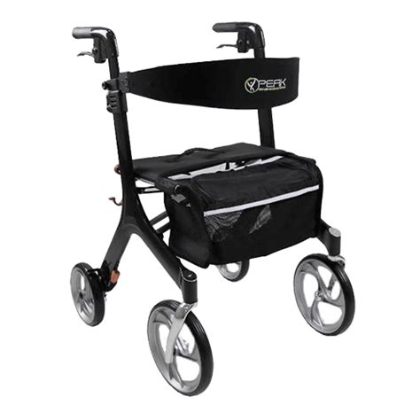 Ellipse Superlite Carbon Fibre Rollator Medium