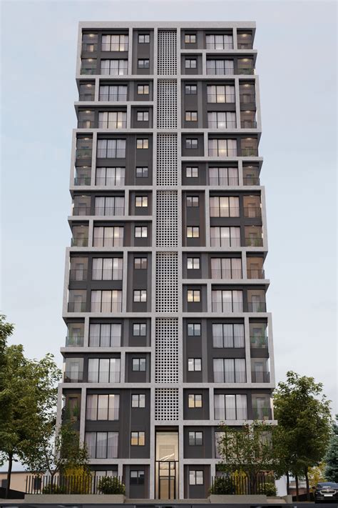 ArtStation - Apartment Building Facade