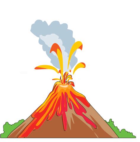 Volcano eruption drawing for kids. Free Volcano Gif, Download Free Clip Art, Free Clip Art on Clipart Library