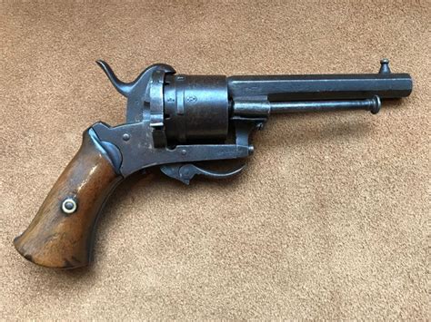 Rare Lefaucheux Pinfire Revolver Caliber 7 Mm Ca 1860 Catawiki