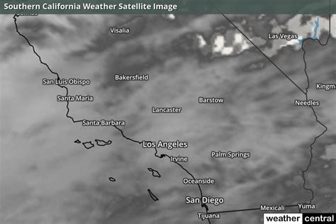 California Weather Satellite Images
